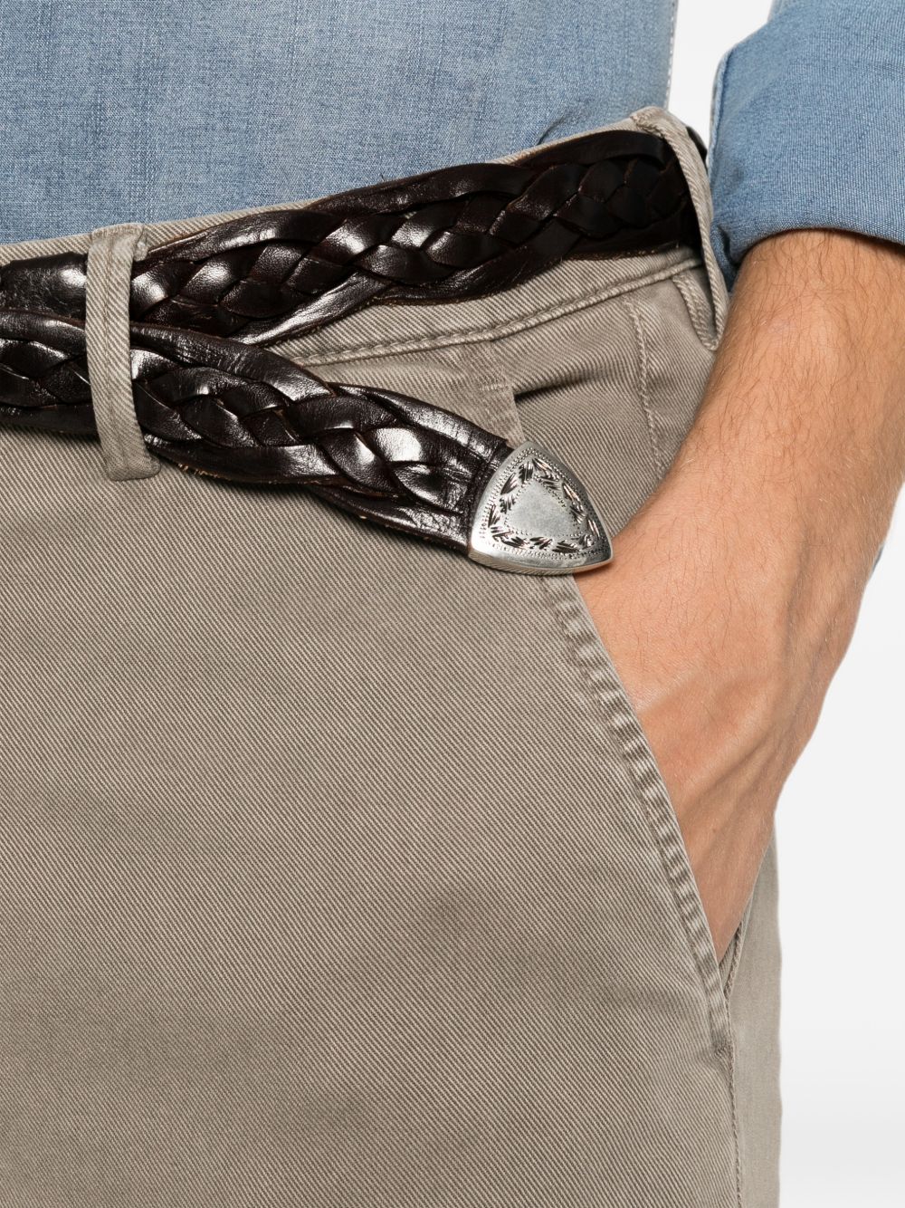 Jacob Cohen Men Slim Fit Cotton Trousers