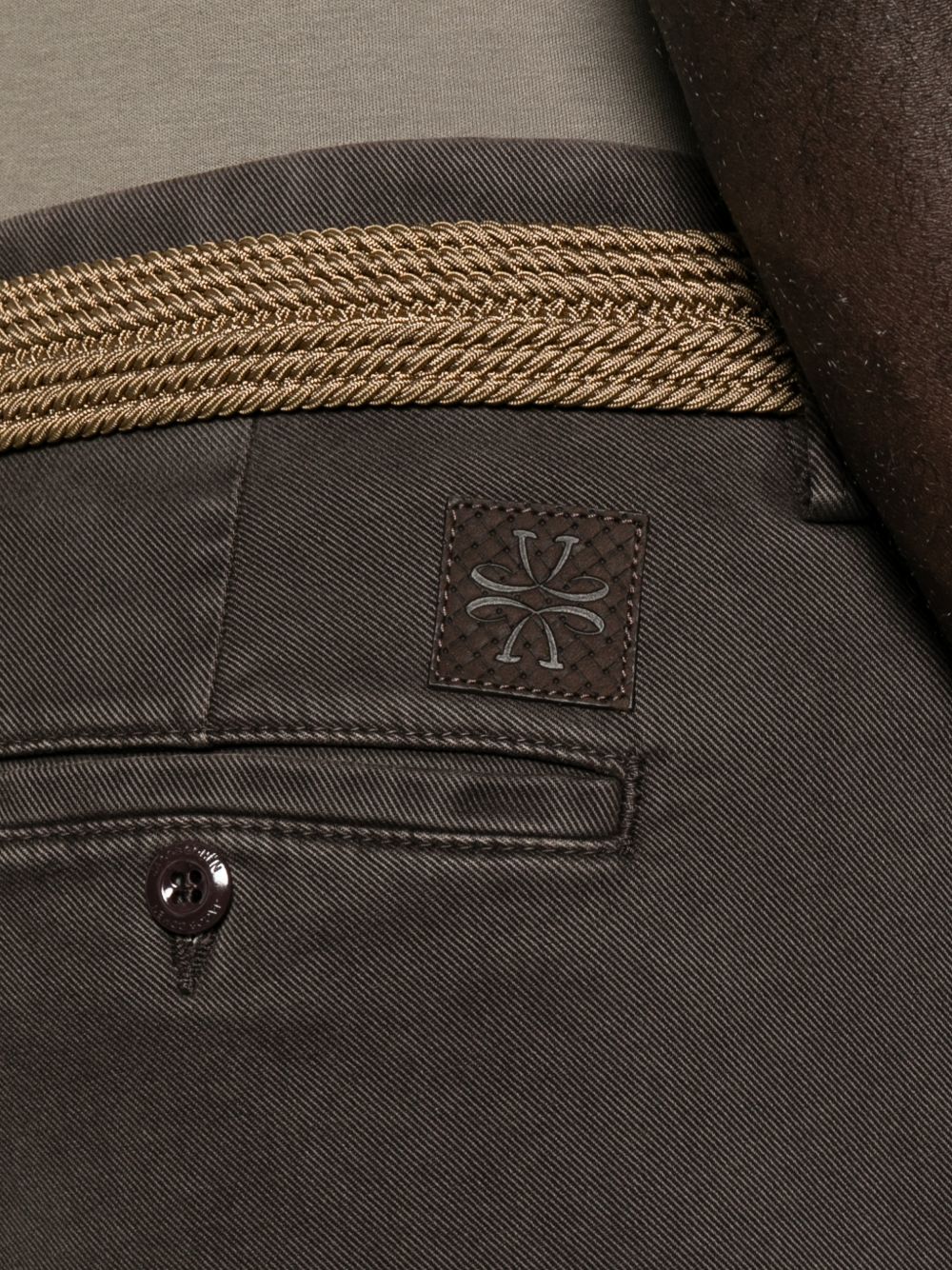 Jacob Cohen Men Slim Fit Cotton Trousers