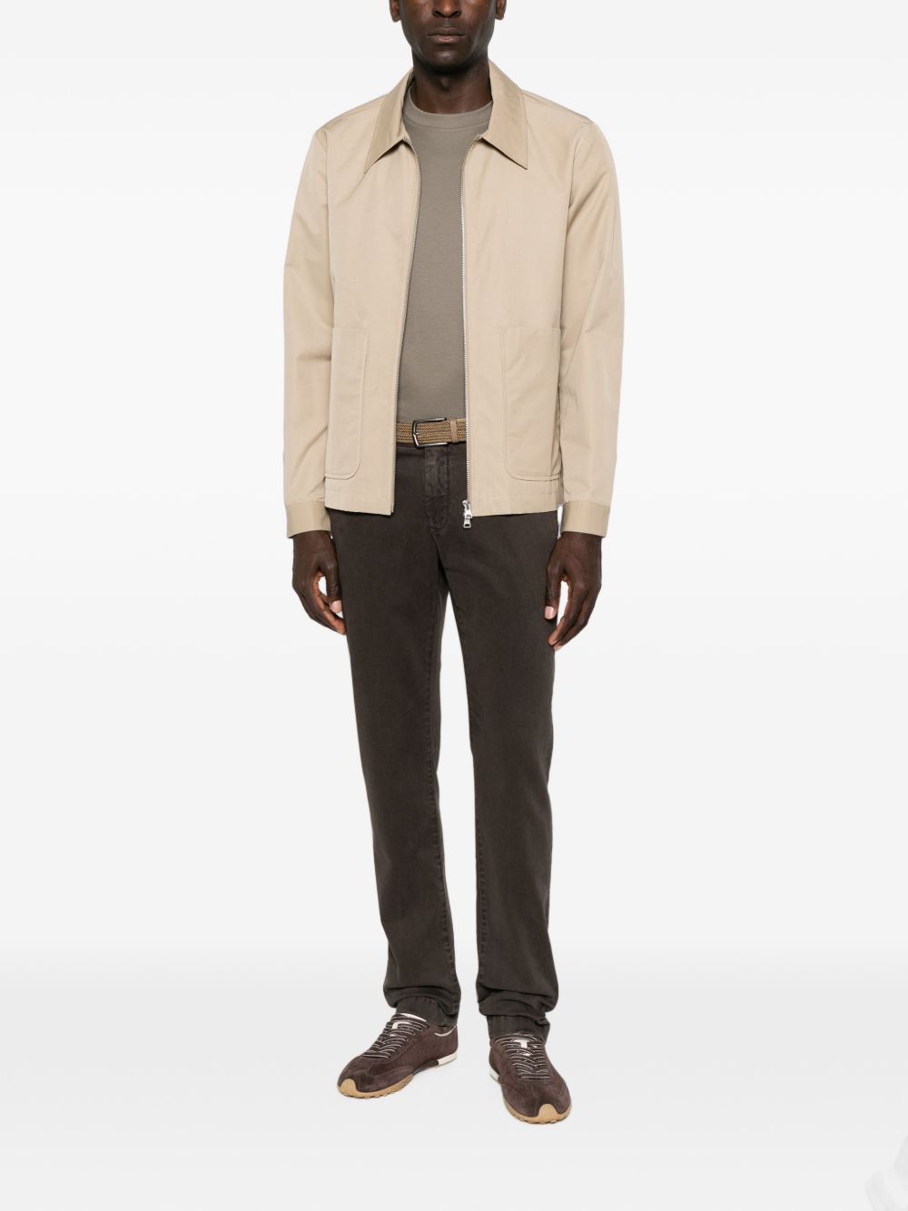 Jacob Cohen Men Slim Fit Cotton Trousers