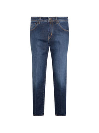 Jacob Cohen Men Slim Fit Cotton Trousers