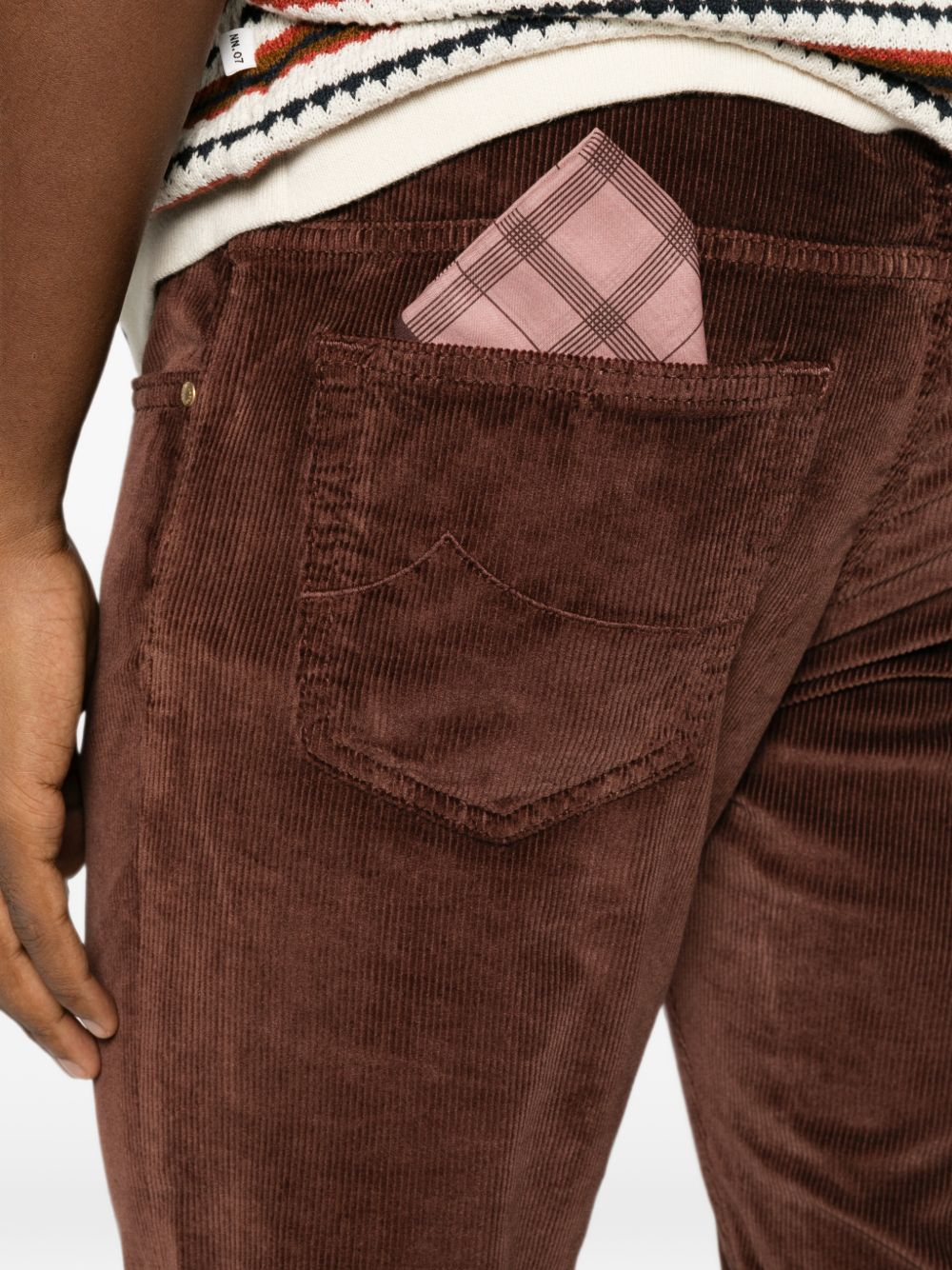 Jacob Cohen Men Velvet Slim Fit Jeans