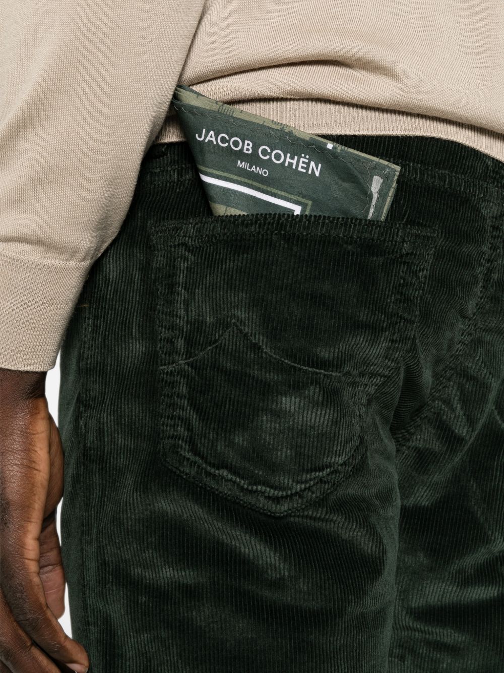 JACOB COHEN Jacob Cohen Men Velvet Slim Fit Jeans