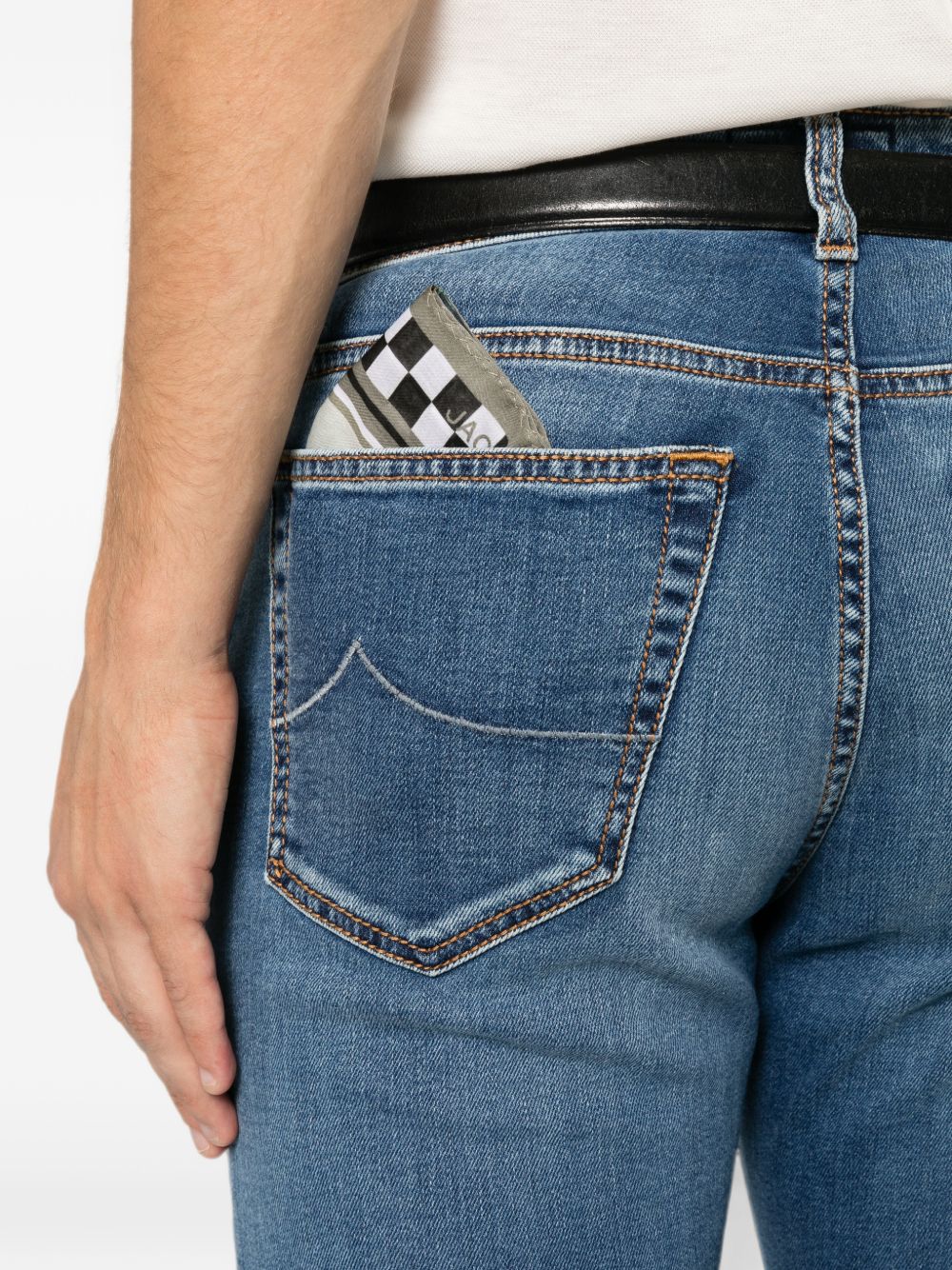 Jacob Cohen Men Slim Fit Denim Jeans