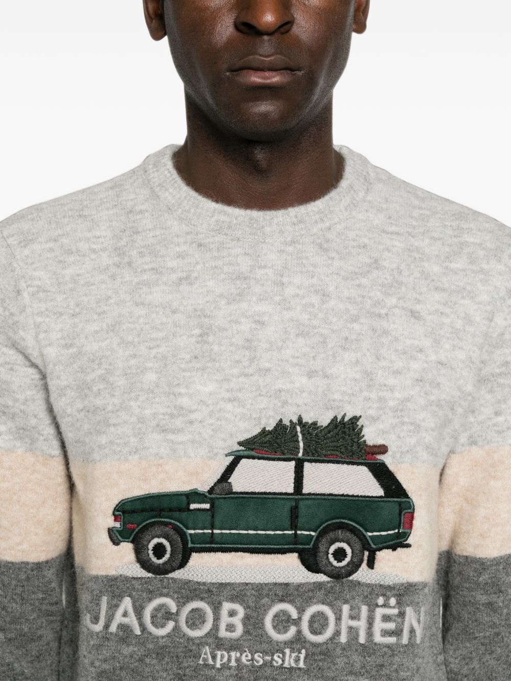 JACOB COHEN Jacob Cohen Men Wool Crewneck Sweater