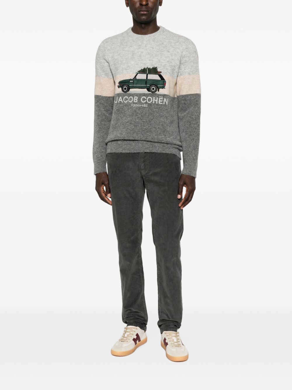 JACOB COHEN Jacob Cohen Men Wool Crewneck Sweater