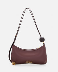 Jacquemus Jacquemus Women Le Bisou Perle Leather Shoulder Bag