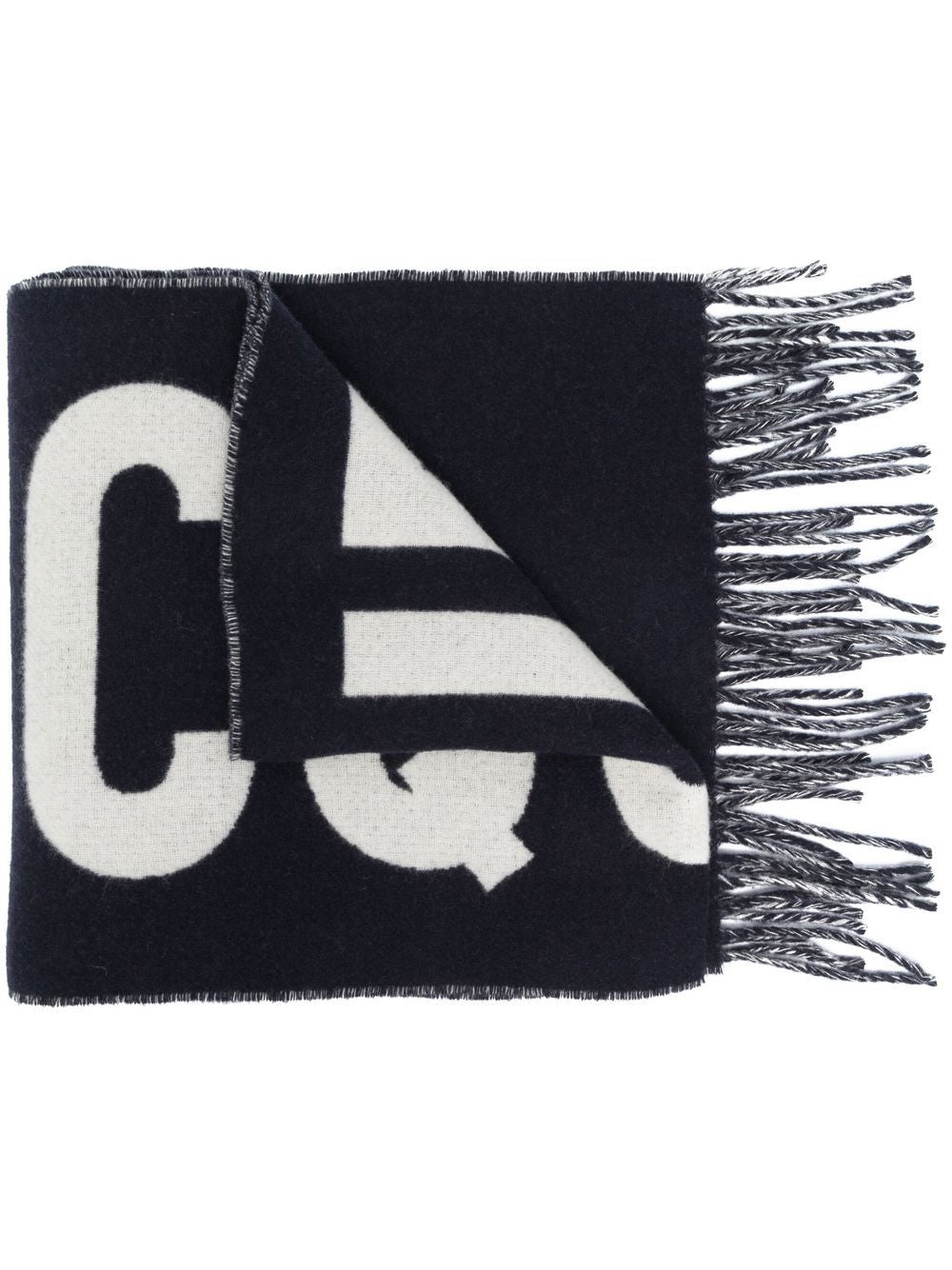 JACQUEMUS Jacquemus Men Logo Wool Scarf