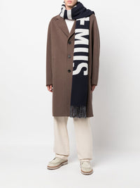 JACQUEMUS Jacquemus Men Logo Wool Scarf