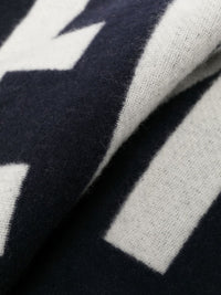 JACQUEMUS Jacquemus Men Logo Wool Scarf