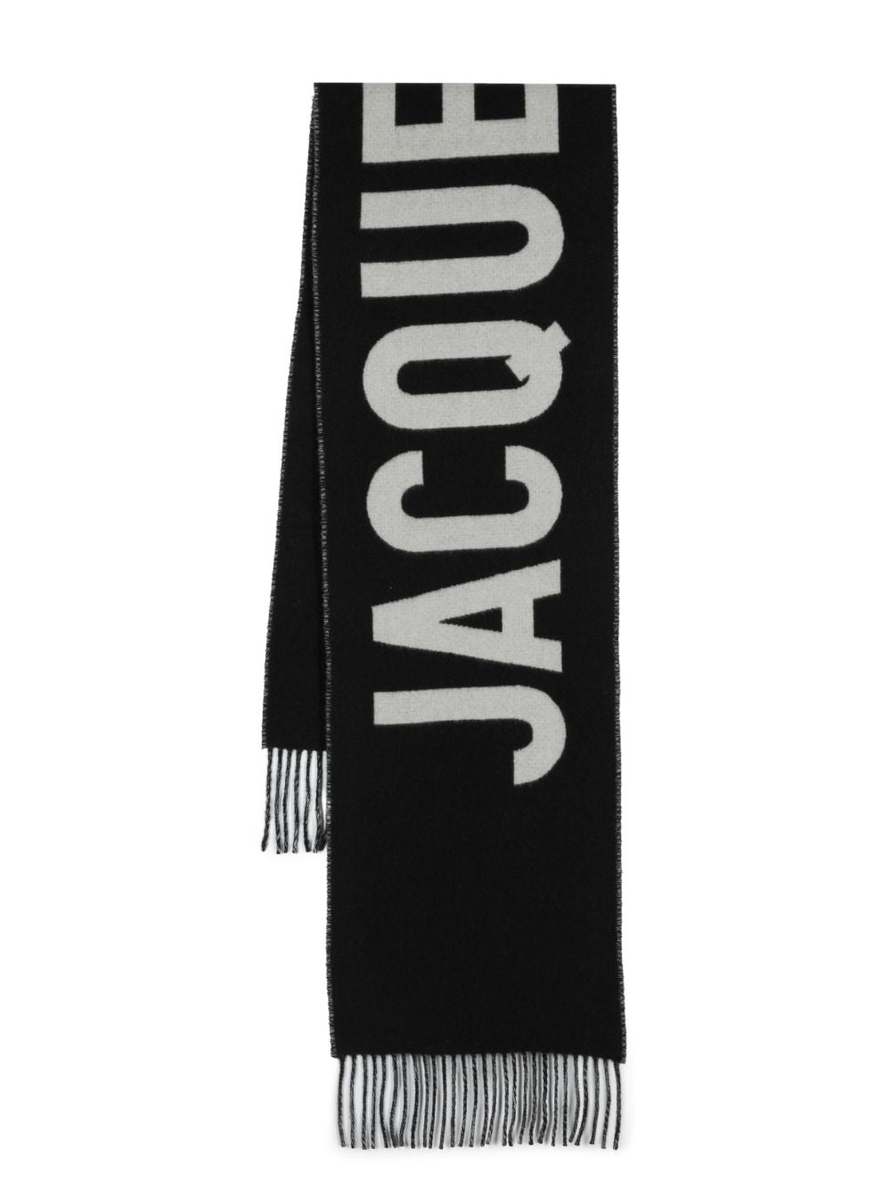 JACQUEMUS Jacquemus Men Logo Wool Scarf