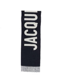 JACQUEMUS Jacquemus Women Logo Wool Scarf