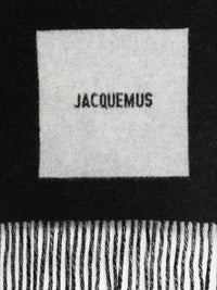 Jacquemus Women Logo Wool Scarf