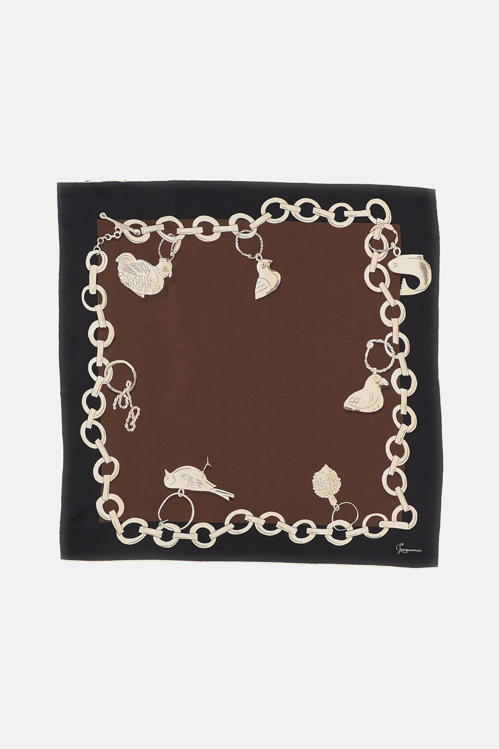 Jacquemus Jacquemus Women Pampille Silk Scarf