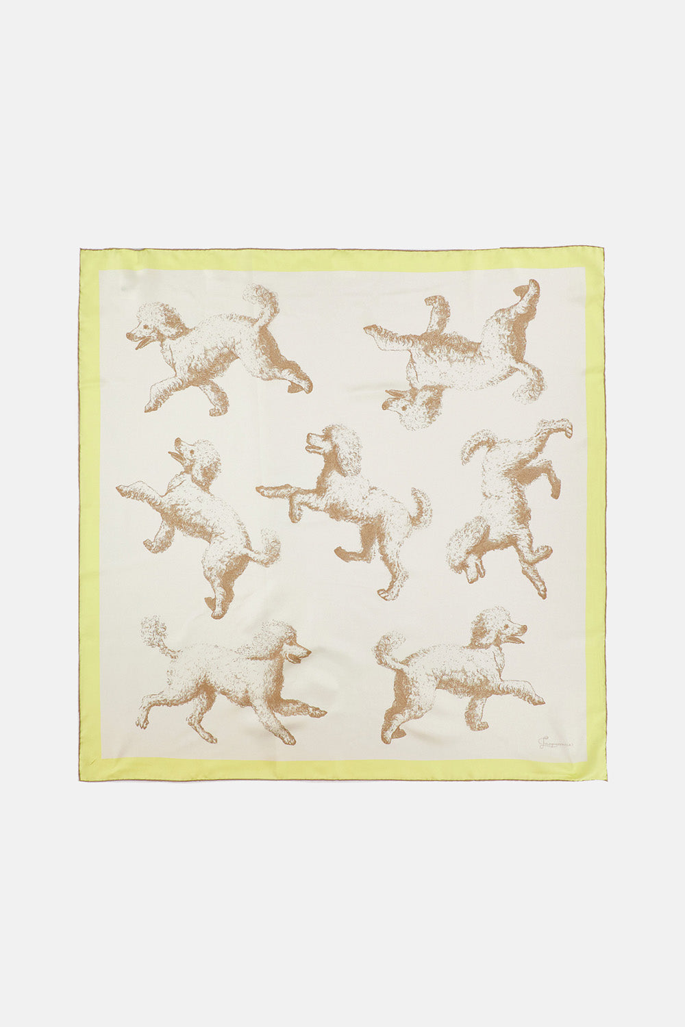 Jacquemus Jacquemus Women Silk Scarf Le Grand Foulard Caniche