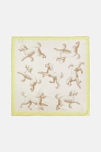 Jacquemus Jacquemus Women Silk Scarf Le Grand Foulard Caniche