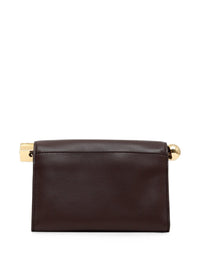 Jacquemus Women Le Sac Rond Carre Leather Clutch