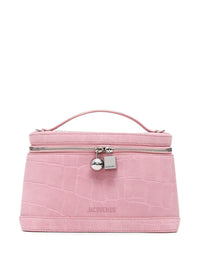 Jacquemus Women Le Petit Vanity Leather Shoulder Bag