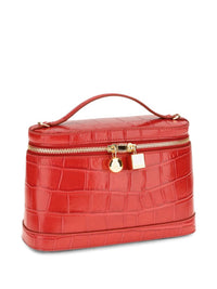 Jacquemus Women Le Petit Vanity Leather Shoulder Bag
