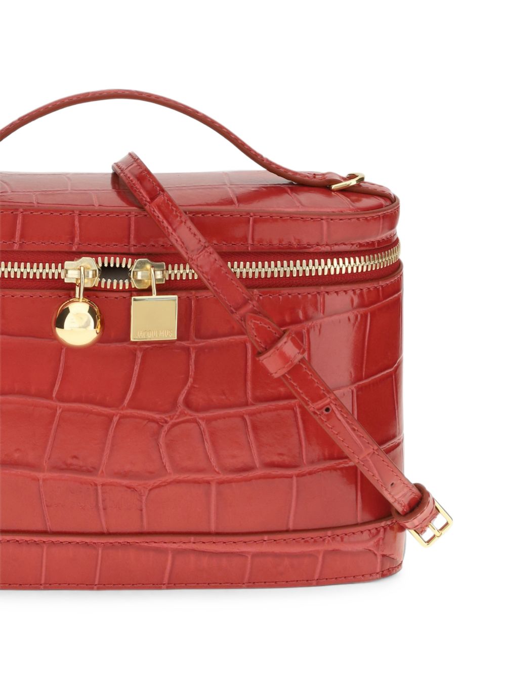 Jacquemus Women Le Petit Vanity Leather Shoulder Bag