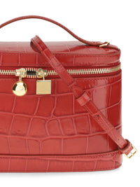 Jacquemus Women Le Petit Vanity Leather Shoulder Bag