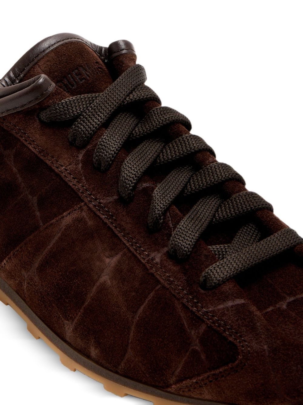 JACQUEMUS Jacquemus Men Les Tennis Leather Sneakers