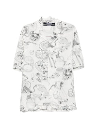 Jacquemus Men Printed Cotton Shirt