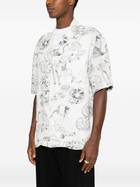Jacquemus Men Printed Cotton Shirt