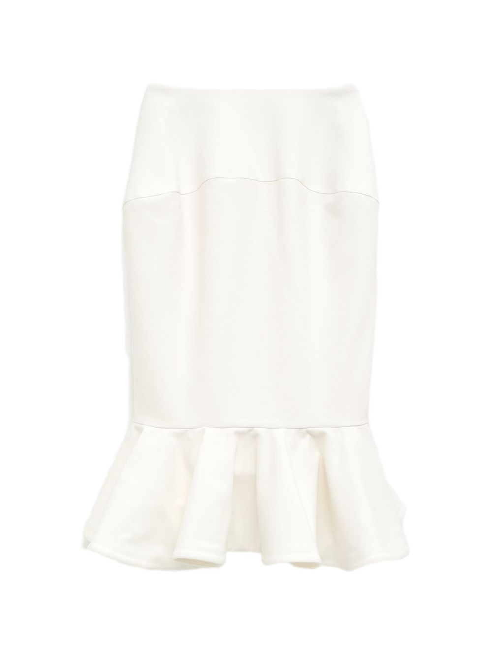 Jacquemus Women Peplum Midi Skirt
