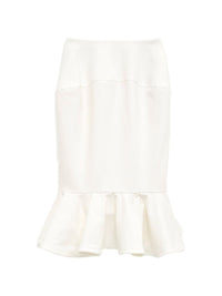 Jacquemus Women Peplum Midi Skirt