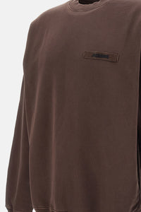 Jacquemus Jacquemus Men Crewneck Sweatshirt  Le Gros Grain