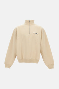 Jacquemus Men Gros Grain Sweatshirt With Zip