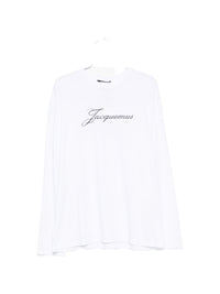 Jacquemus Men Logo Cotton T-Shirt