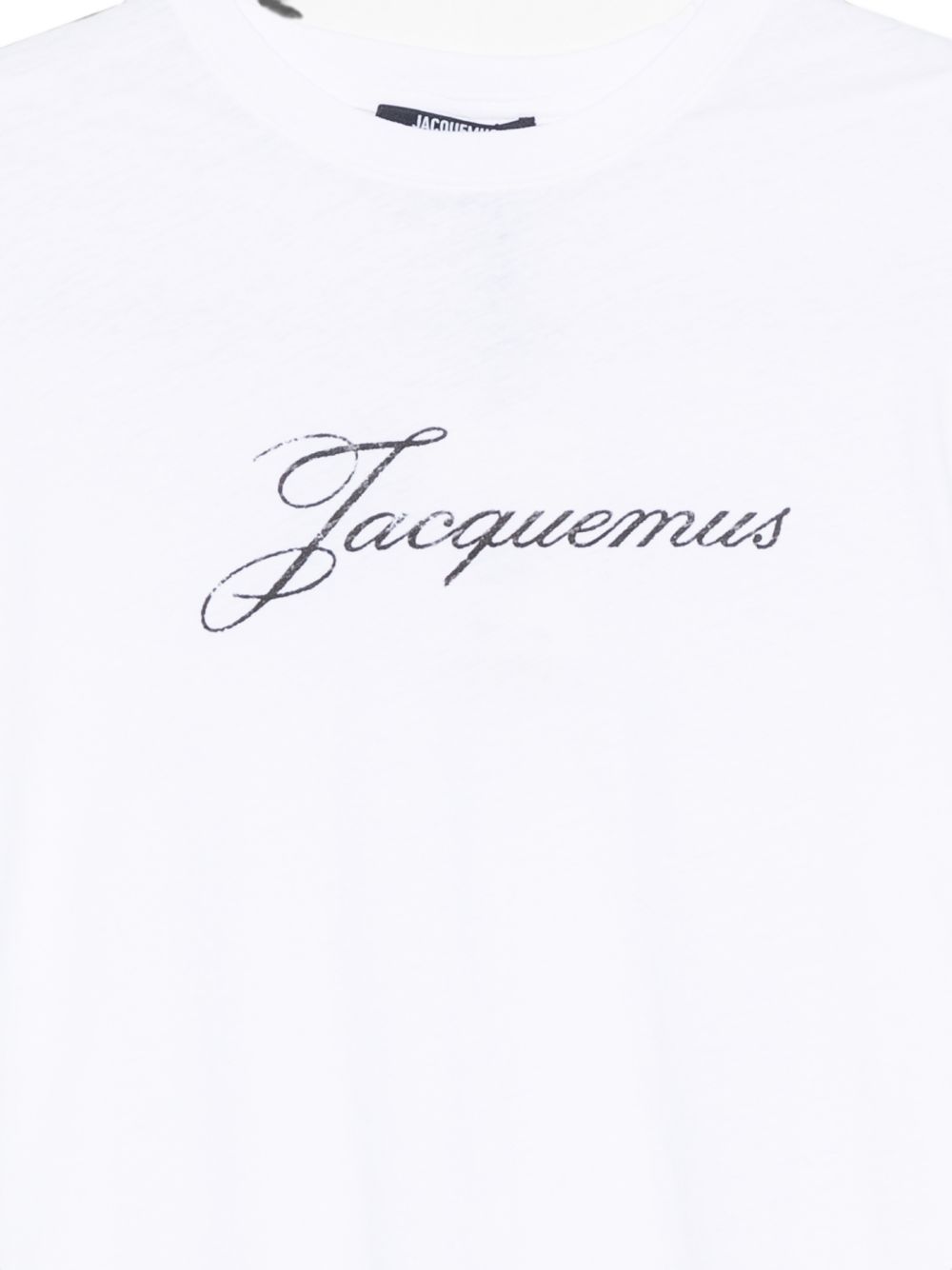 Jacquemus Men Logo Cotton T-Shirt