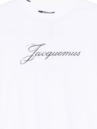 Jacquemus Men Logo Cotton T-Shirt