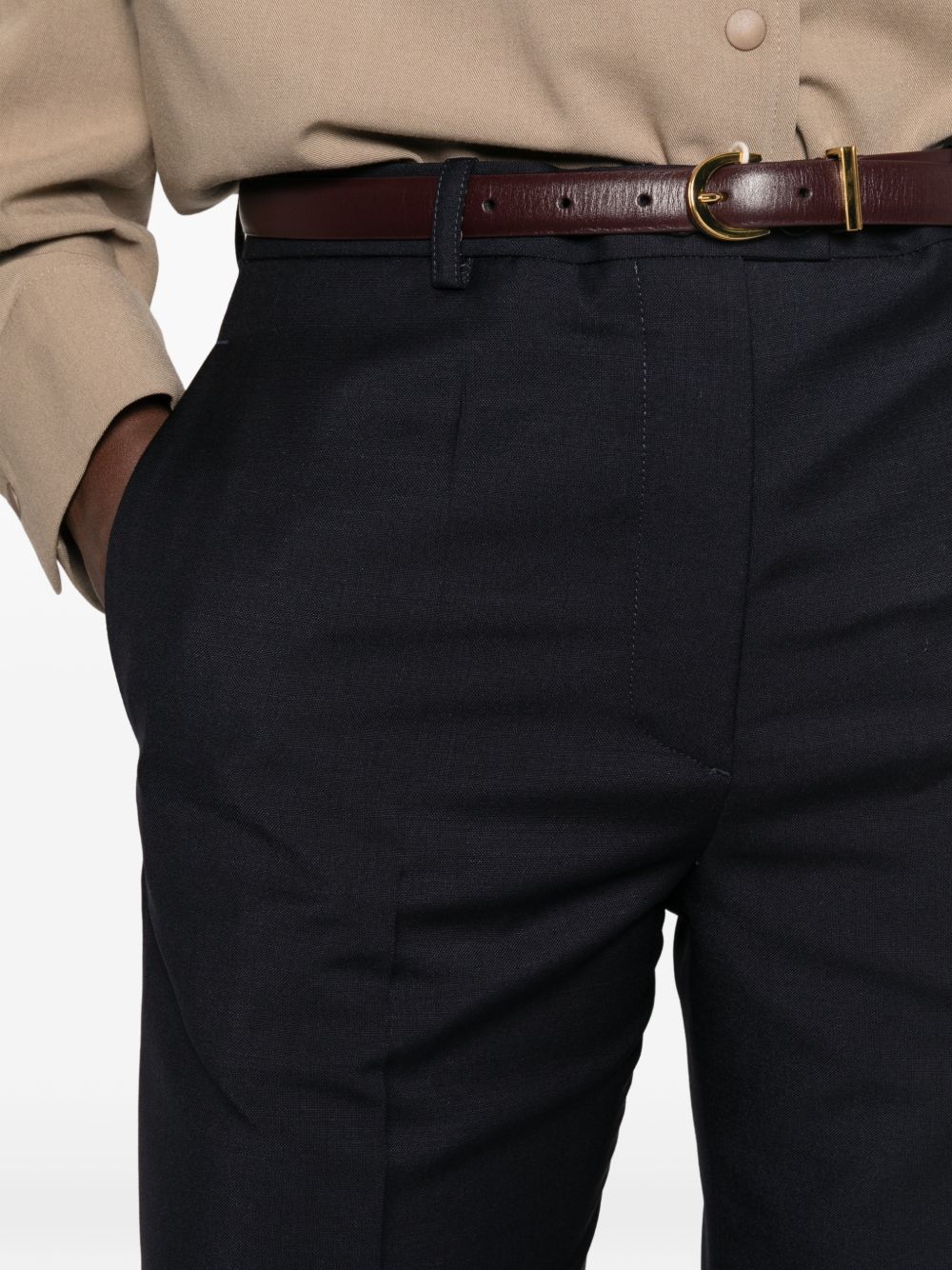 JIL SANDER Jil Sander Women Wool Straight Trousers
