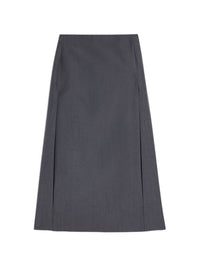 Jil Sander Women Wool Long Skirt