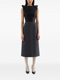 Jil Sander Women Wool Long Skirt