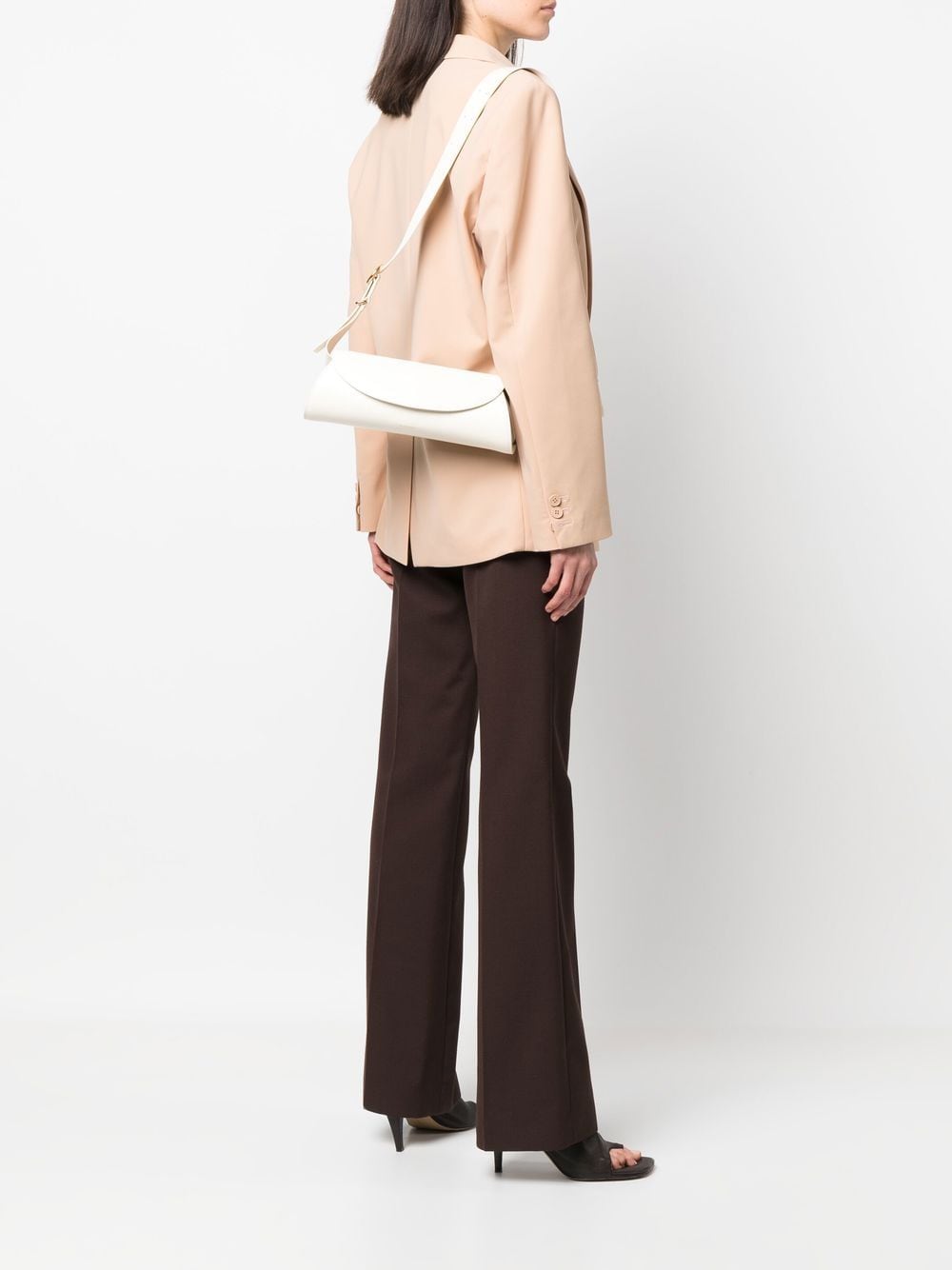 JIL SANDER Jil Sander Women Cannolo Small Leather Shoulder