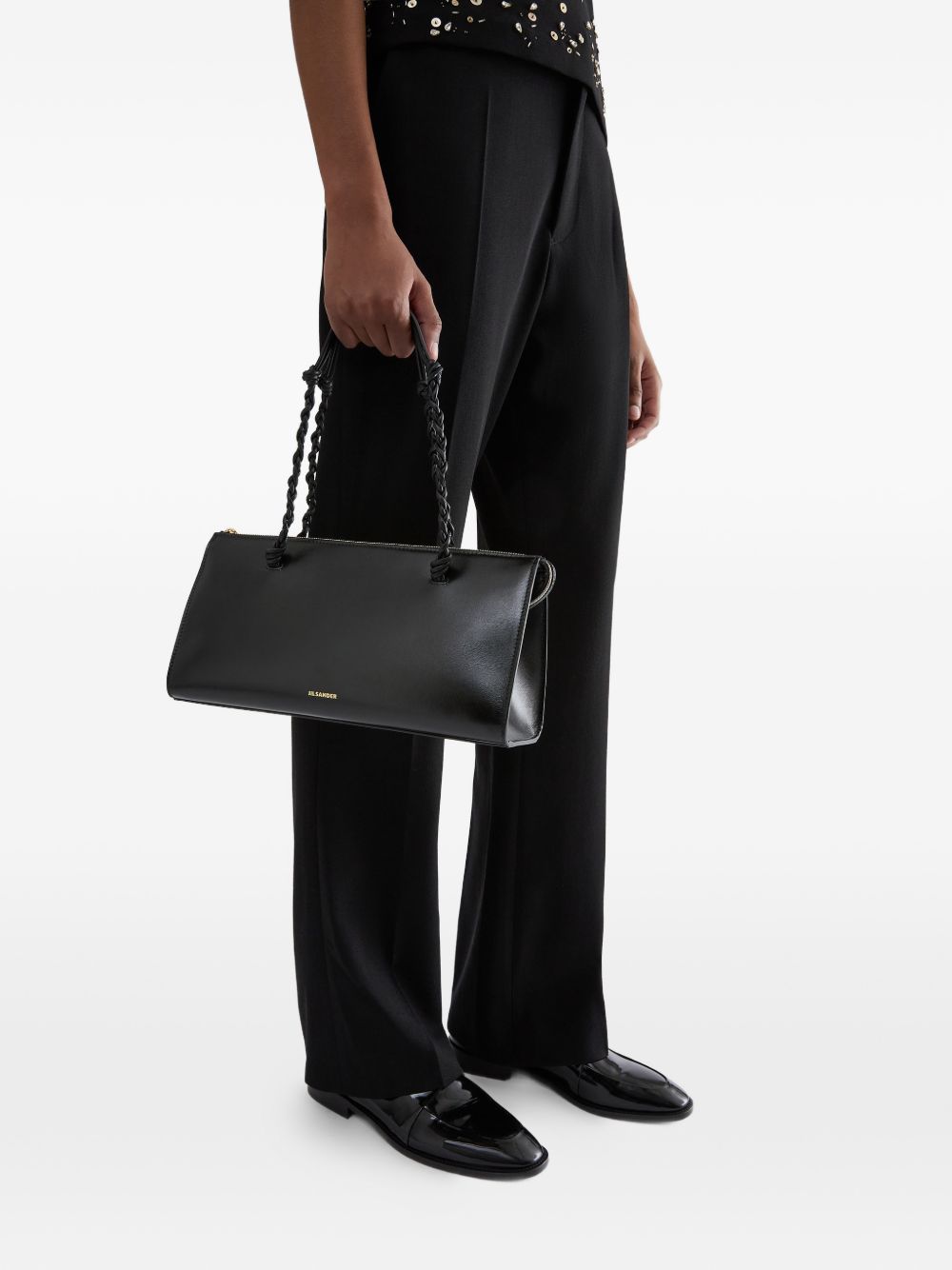 JIL SANDER Jil Sander Women Tangle Leather Shoulder Bag