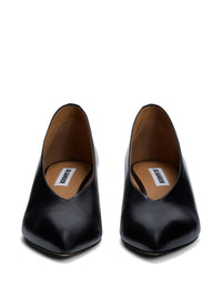 Jil Sander Women Arc Leather Pumps