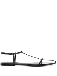 Jil Sander Women Leather Flat Sandals