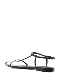 Jil Sander Women Leather Flat Sandals