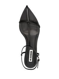 Jil Sander Women Leather Flat Sandals
