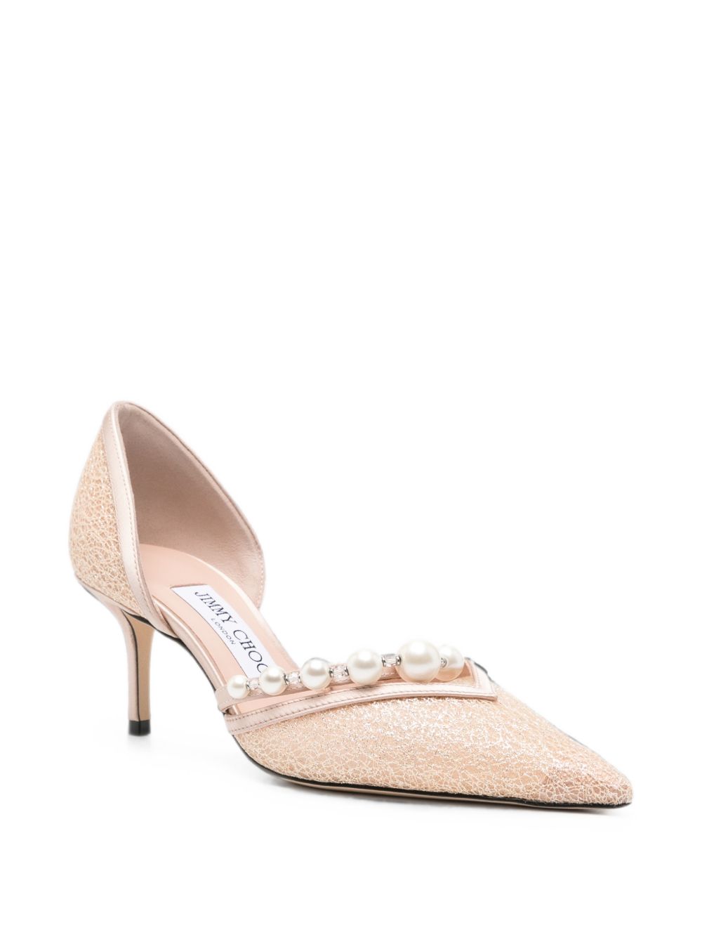 Jimmy Choo Women Aurelie Glittered Pumps