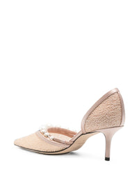 Jimmy Choo Women Aurelie Glittered Pumps