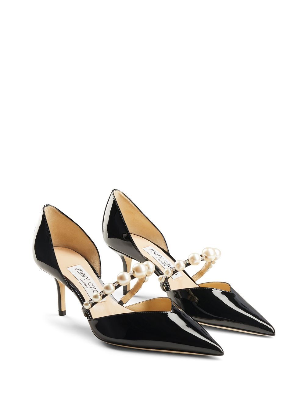 Jimmy Choo Women Aurelie Glittered Pumps