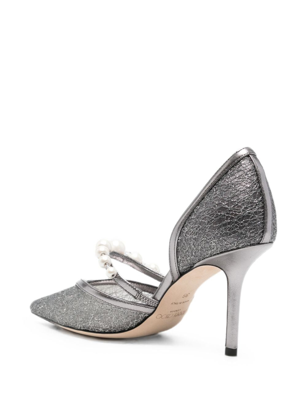 Jimmy Choo Women Aurelie Glittered Pumps