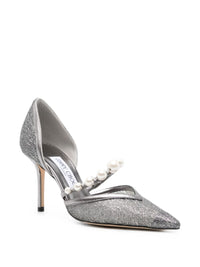 Jimmy Choo Women Aurelie Glittered Pumps