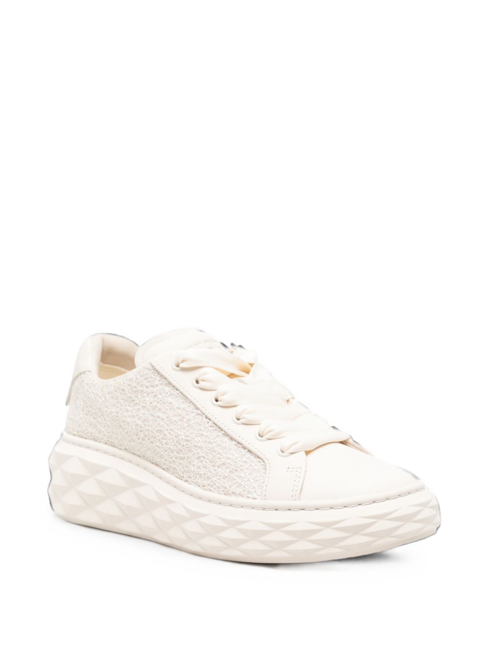 Jimmy Choo Women Diamond Leather Sneakers