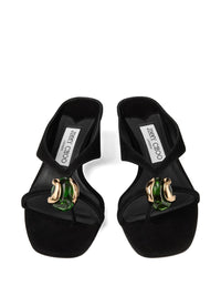 JIMMY CHOO Jimmy Choo Women Emeri Suede Leather Sandals